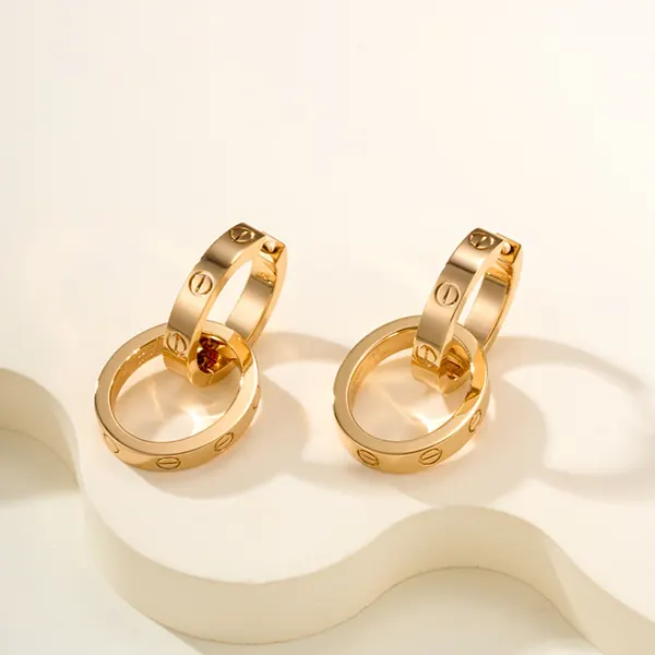 ★安心 カルティエ LOVE ピアス 偽物 18K YG トランスフォーマブル kaw73749