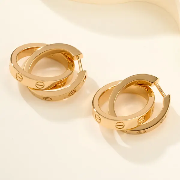 ★安心 カルティエ LOVE ピアス 偽物 18K YG トランスフォーマブル kaw73749