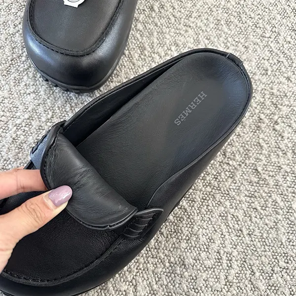 激安価格!エルメス H カット シンプル Mix ミュール erd93287