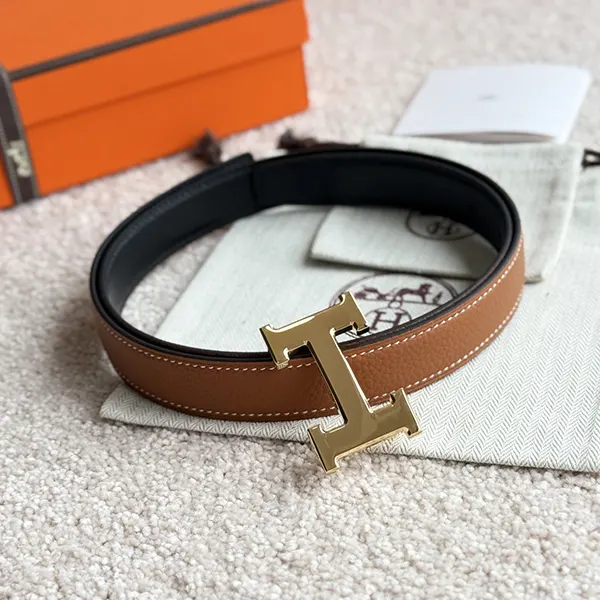 素敵な エルメス リバーシブルベルト ミニコンスタンス 24mm err34975
