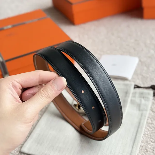 素敵な エルメス リバーシブルベルト ミニコンスタンス 24mm err34975