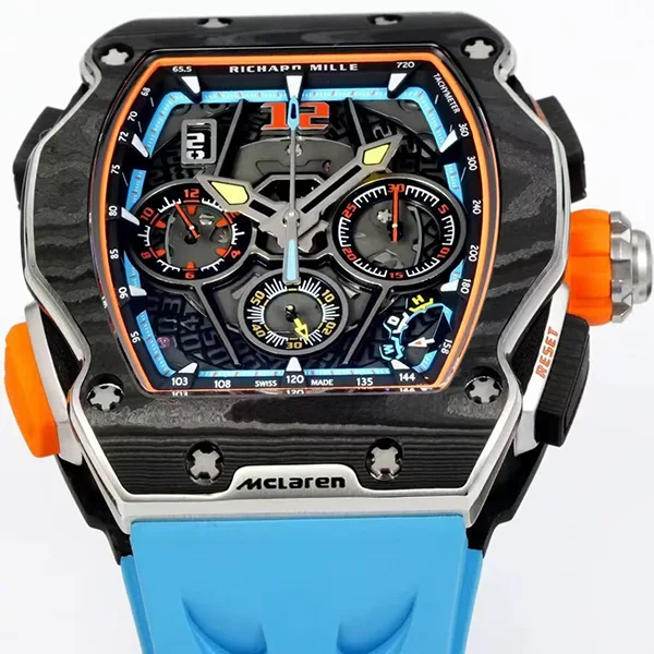 リシャール・ミル RM 65-01 コピー 自動巻きスプリットセコンドクロノグラフ マクラーレン W1 RM6501