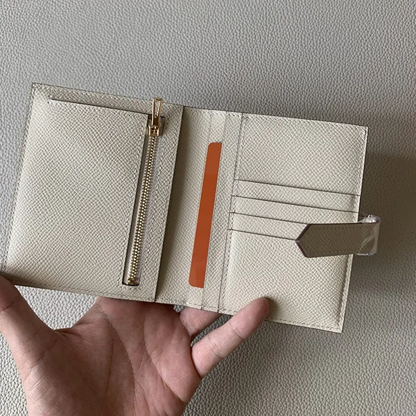 *エルメス*Bearn ベアン コンパクト 財布 エプソム×ゴールド金具 H039790CC