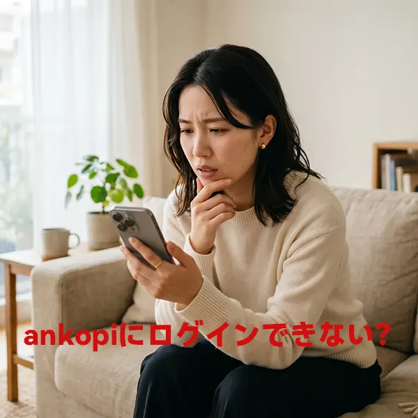 ankopiにログインできない？解決策とパスワードリセット方法を徹底解説