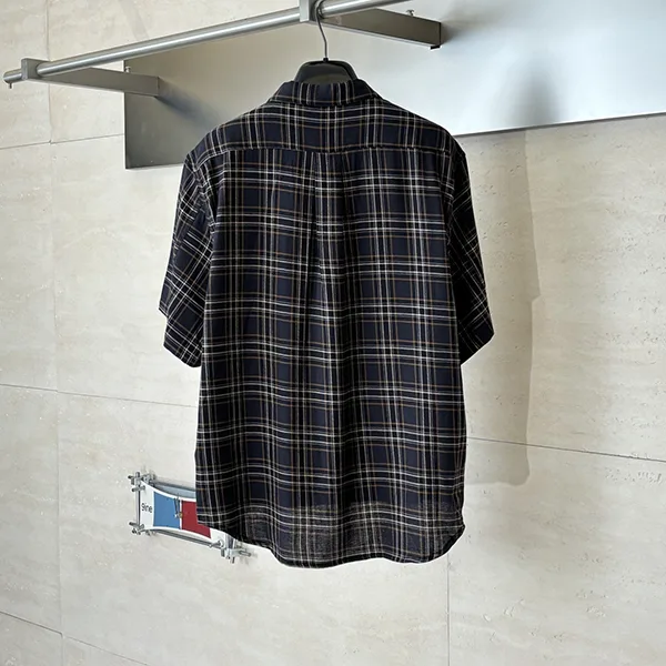 クロムハーツ コピー HEYWOOD SS ヘイウッドショートスリーブ 半袖チェックシャツ Kuu00040