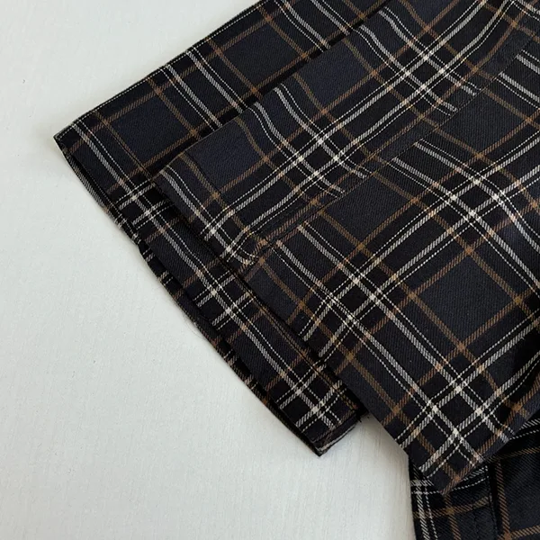 クロムハーツ コピー HEYWOOD SS ヘイウッドショートスリーブ 半袖チェックシャツ Kuu00040