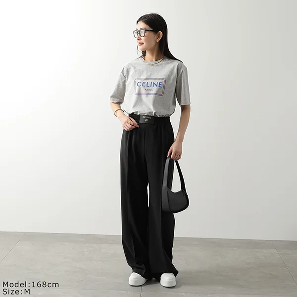 セリーヌ 半袖 Tシャツ スーパーコピー RX0IA507Z ロゴ クルーネック Cep07432