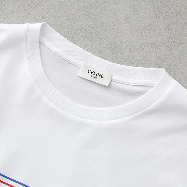 セリーヌ 半袖 Tシャツ スーパーコピー RX0IA507Z ロゴ クルーネック Cep07432