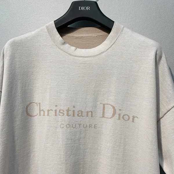 【クラシックスタイル☆】ディオール Christian ディオール 偽物 Couture Tシャツ 2色 593M647