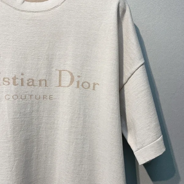【クラシックスタイル☆】ディオール Christian ディオール 偽物 Couture Tシャツ 2色 593M647
