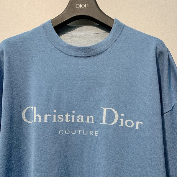 【クラシックスタイル☆】ディオール Christian ディオール 偽物 Couture Tシャツ 2色 593M647