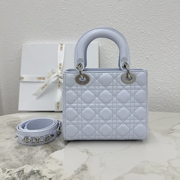 【キーリングがアクセント☆】レディディオールバッグ コピー ミニ M0505PNGE