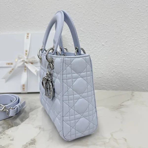 【キーリングがアクセント☆】レディディオールバッグ コピー ミニ M0505PNGE