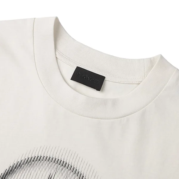 モンクレール ロゴパッチ コットン Tシャツ スーパーコピー K10918C0
