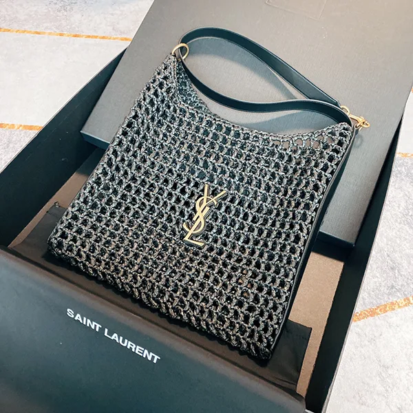 【お洒落☆】サンローラン YSL スーパーコピー カサンドラ ショルダーバック ラフィア ロゴ入 2色 Sak96370
