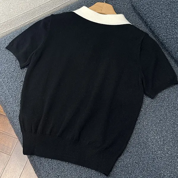 【大特価】セリーヌ カシミア&コットン ポロ セーター Ceo02894