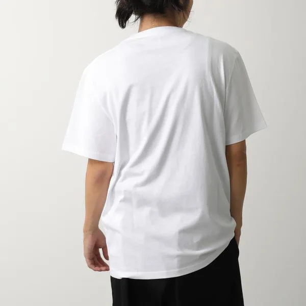 ロエベ 半袖 Tシャツ H526Y22XCM レディース ロゴ刺繍 クルーネック カットソー コットン