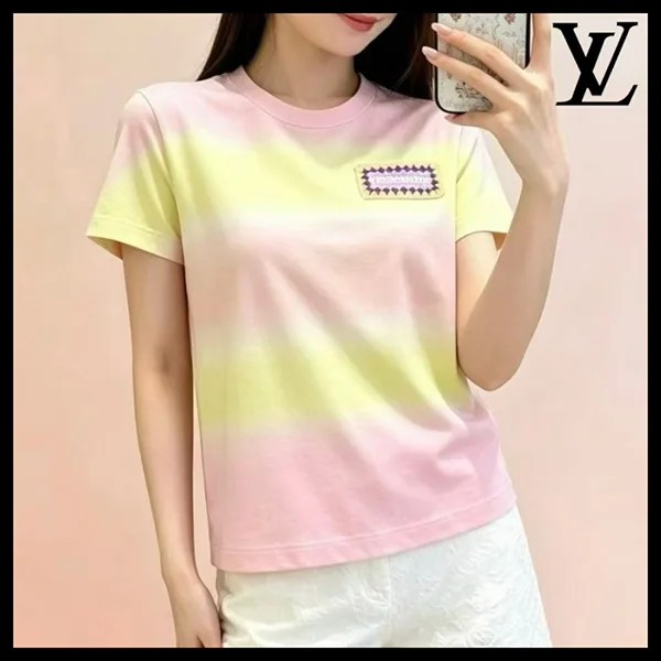 【優しい色彩がお洒落♪】ルイヴィトン★タイダイ Tシャツ 1AK0GZ
