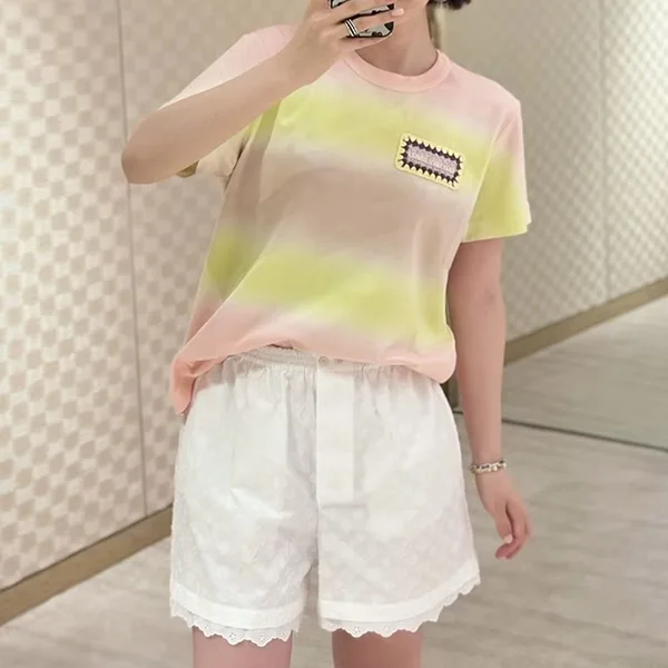 【優しい色彩がお洒落♪】ルイヴィトン★タイダイ Tシャツ 1AK0GZ