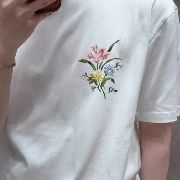 【シンプルかっこいい】ディオール★ディオール シークレット ガーデン Tシャツ C084
