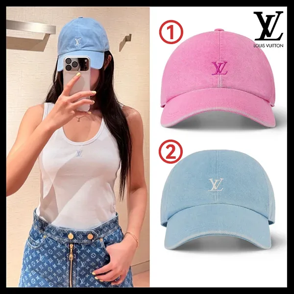 【カジュアル】ルイヴィトン★キャップ・LV リーグ ウォッシュド M5547M