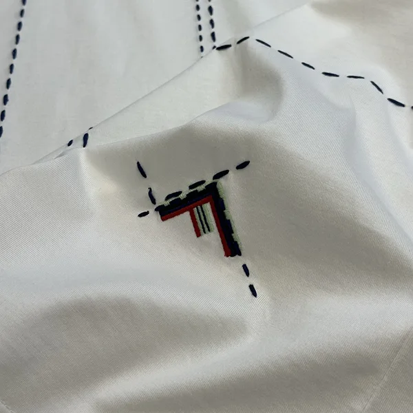 【大特価】フェンディ ホワイトのコットンTシャツ コピー fef94991