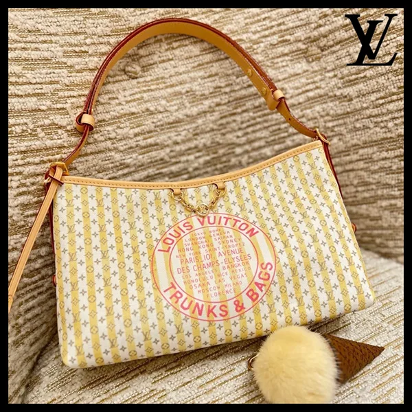 【目を惹くカラー♪】ルイヴィトン★キャリーオール EW M29139