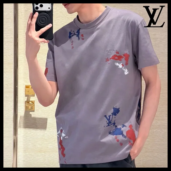 【リラックス感のあるアクセントを♪】ルイヴィトン★Tシャツ 1AK7HF