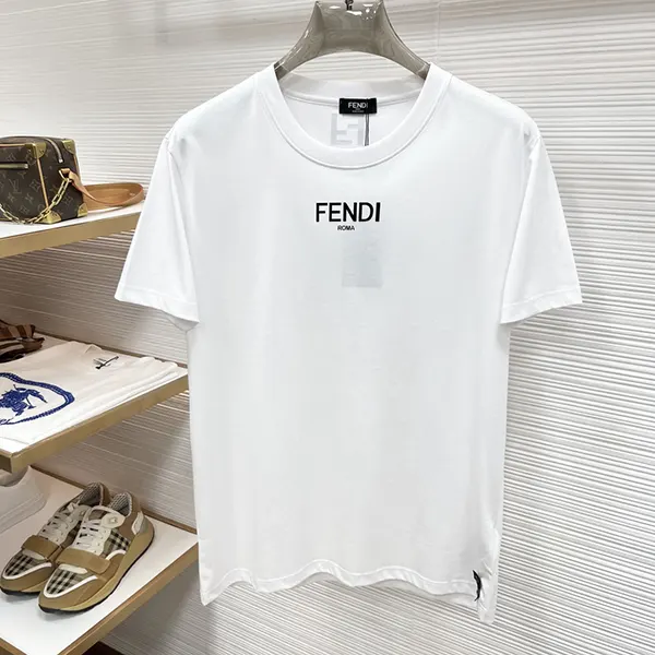 使い勝手良し フェンディ スリムフィット コットンTシャツ fej69515