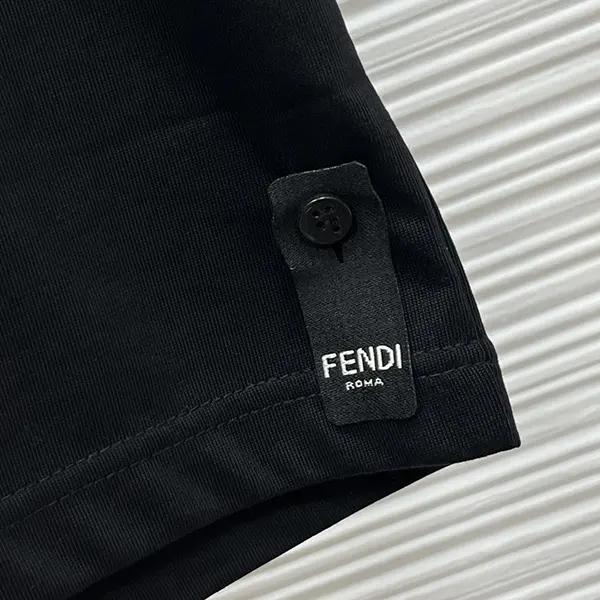 使い勝手良し フェンディ スリムフィット コットンTシャツ fej69515