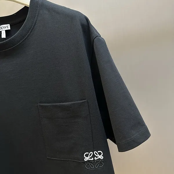 ギフトに最適 ロエベ リラックスフィット Tシャツ 偽物 コットン lom79452