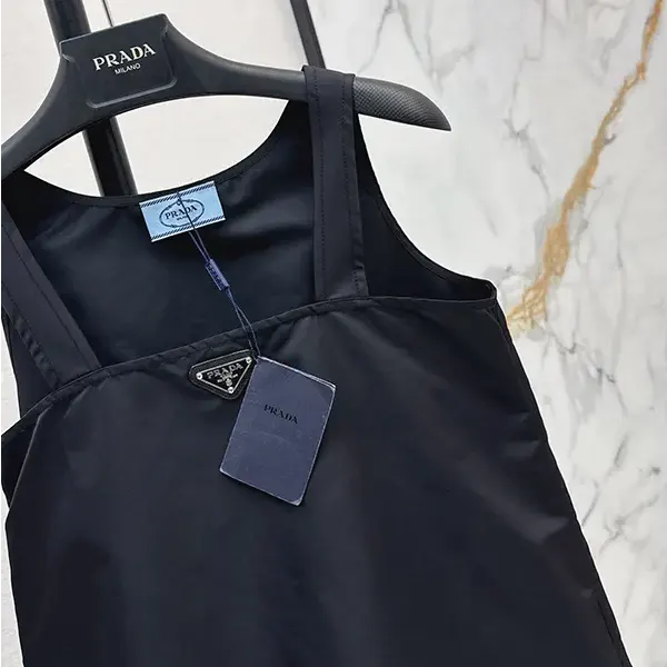 素敵な プラダ Re-Nylon mini-dress N級品 ミニドレス pud63987