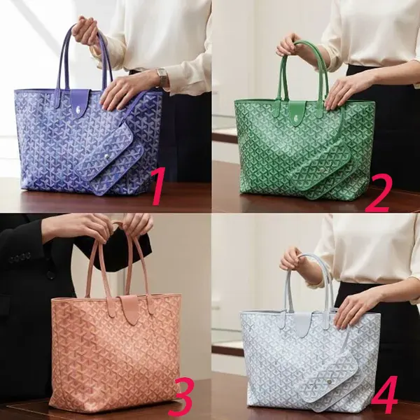 【使い勝手抜群】ゴヤール アンジュ トートバッグ コピー ミニポーチ  4カラー goo63427