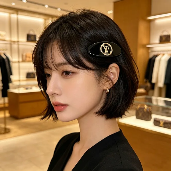 【ルイヴィトン コピー】ヘアクリップ・LV サークル バレッタ M02974