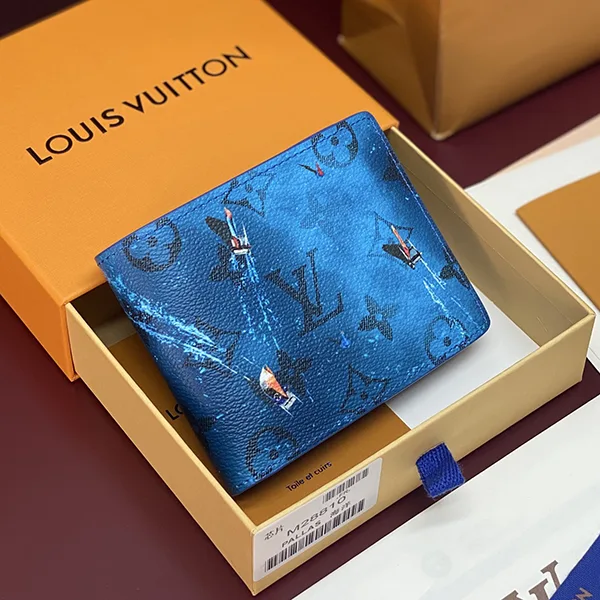 【爽やかな色合い☆】ルイヴィトン スーパーコピー ポルトフォイユ マルコ 財布 M29438