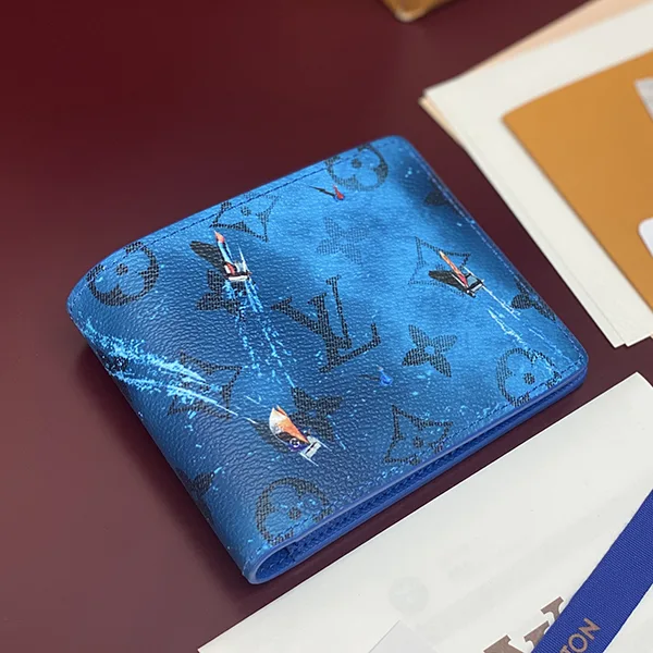 【爽やかな色合い☆】ルイヴィトン スーパーコピー ポルトフォイユ マルコ 財布 M29438