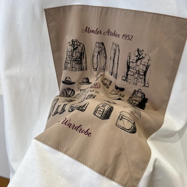 ★インナーでも映える★【モンクレール スーパーコピー】サファリワードローブTシャツ L10918C0