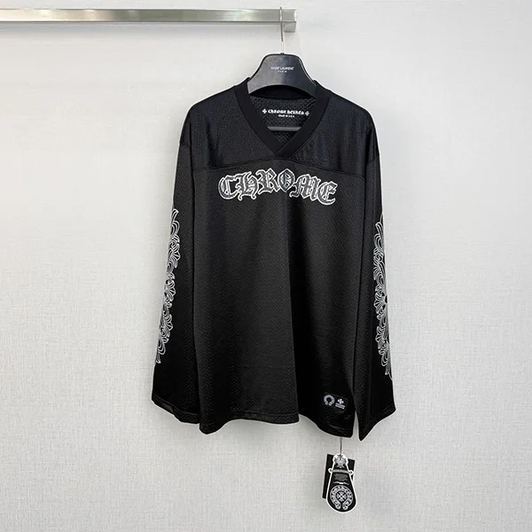 絶対欲しい!クロムハーツ MESH WARM UP JERSEY メッシュ クロス ロンT Kut73984