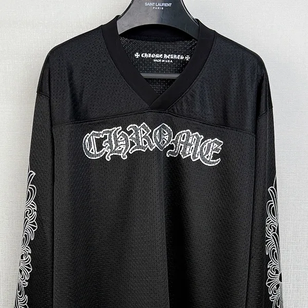 絶対欲しい!クロムハーツ MESH WARM UP JERSEY メッシュ クロス ロンT Kut73984