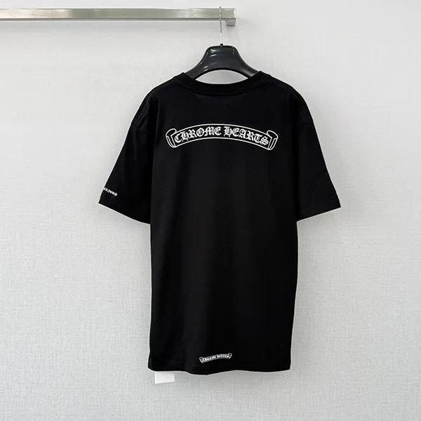 クロムハーツ スクロール Tシャツ コピー Scroll Tee blk Kuk82975