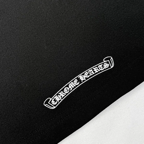 クロムハーツ スクロール Tシャツ コピー Scroll Tee blk Kuk82975