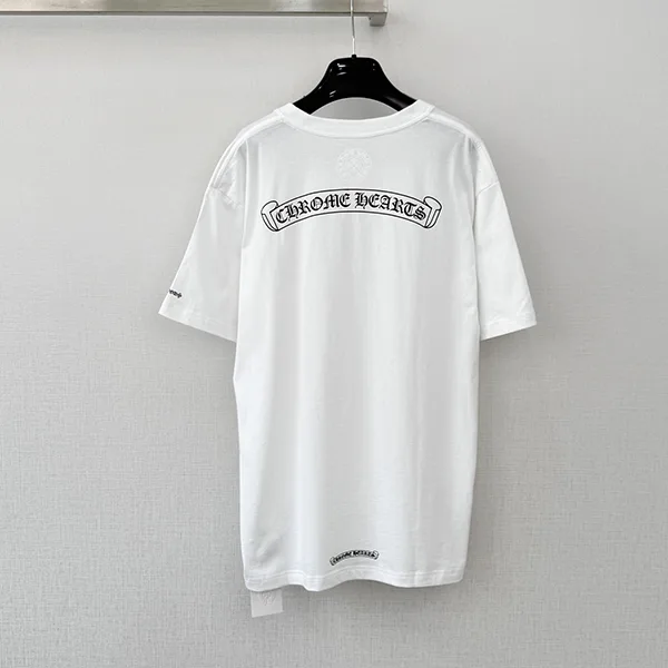 超話題♪クロムハーツ スクロール Tシャツ Scroll Tee blk Kub86428