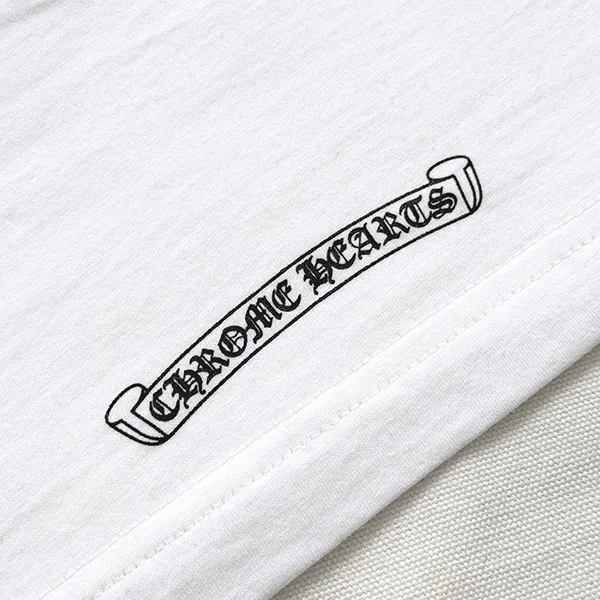 超話題♪クロムハーツ スクロール Tシャツ Scroll Tee blk Kub86428