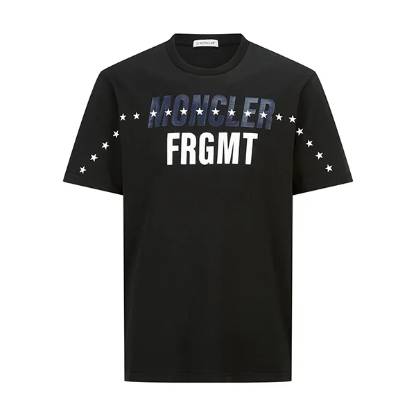 大人気!【モンクレール GENIUS FRAGMENT】スター&バイカラープリントTシャツ mod60582