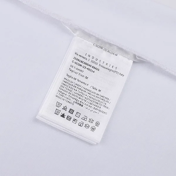 モンクレール ラミネートプリント入り 半袖Tシャツ J10918C0004089AJS99