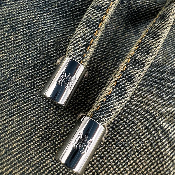 【注目!】AMIRI スポーツデニムトラック パンツ スーパーコピー AMBMJE1037