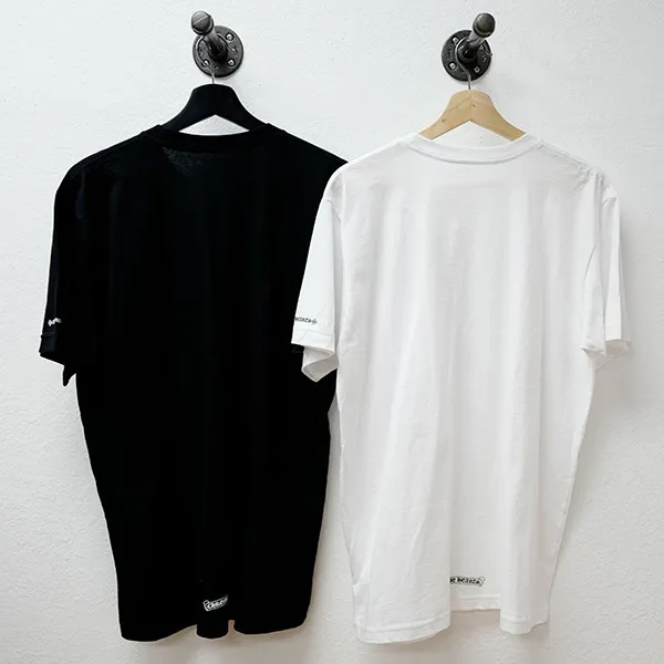 クロムハーツ ネックロゴ ショートスリーブ ティー ポケット Tシャツ クルー Kul44671