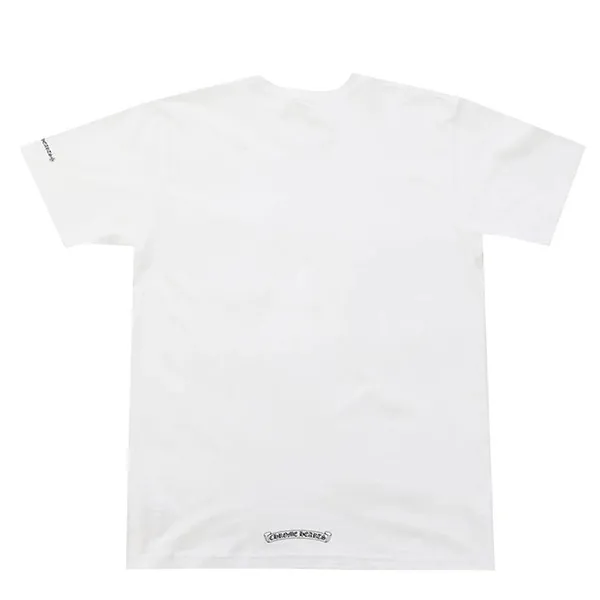 クロムハーツ ネックロゴ ショートスリーブ ティー ポケット Tシャツ クルー Kul44671