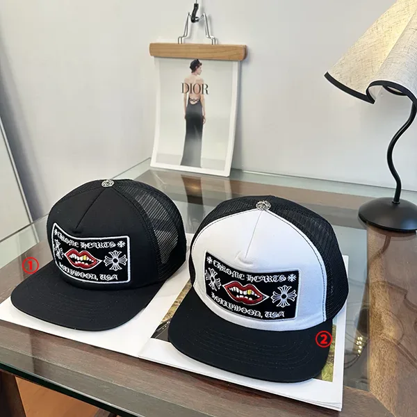 クロムハーツ MATTY BOY CAP WHITE キャップ Kux32017