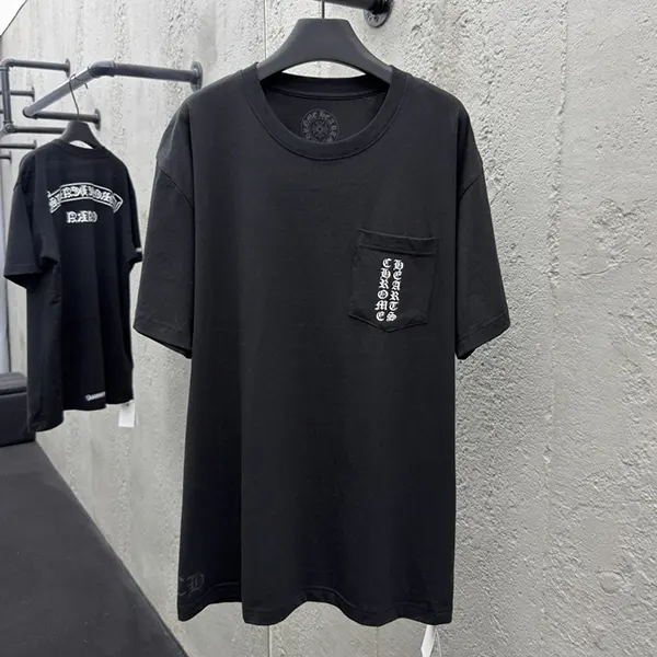 ブティック♪ クロムハーツ スクロールラベル半袖Tシャツ コピー Kue52326